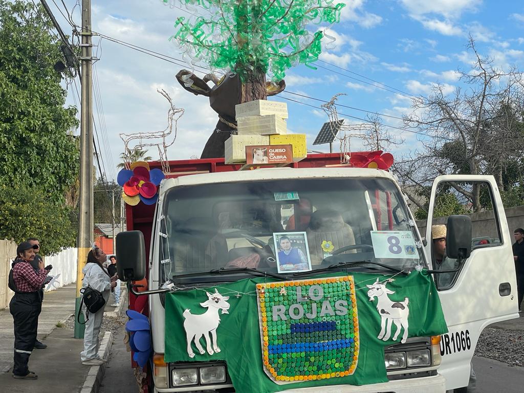 Desfile carros alegóricos La Cruz Lo Rojas