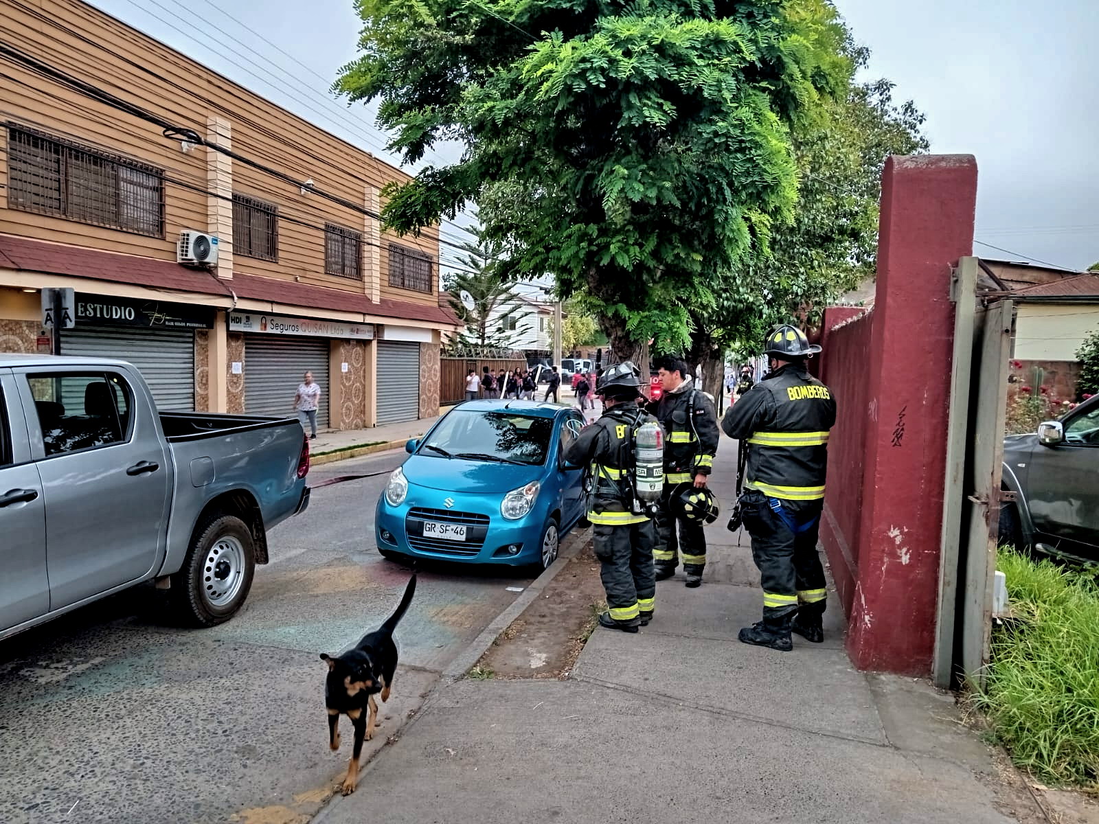 Quillota: Evacuaron a 380 alumnos de colegio por fuga de gas