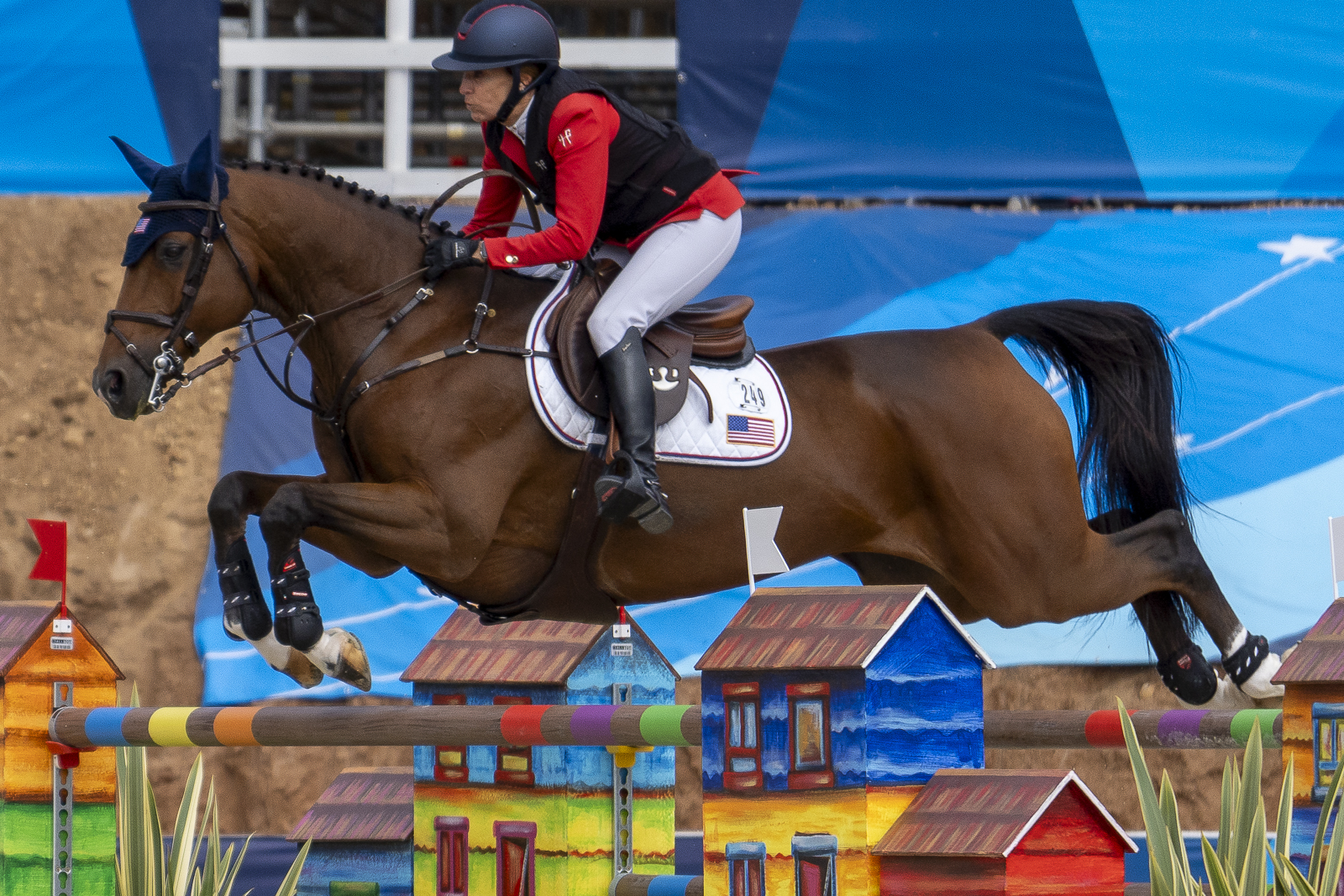 Juegos Panamericanos en Quillota salto ecuestre 1