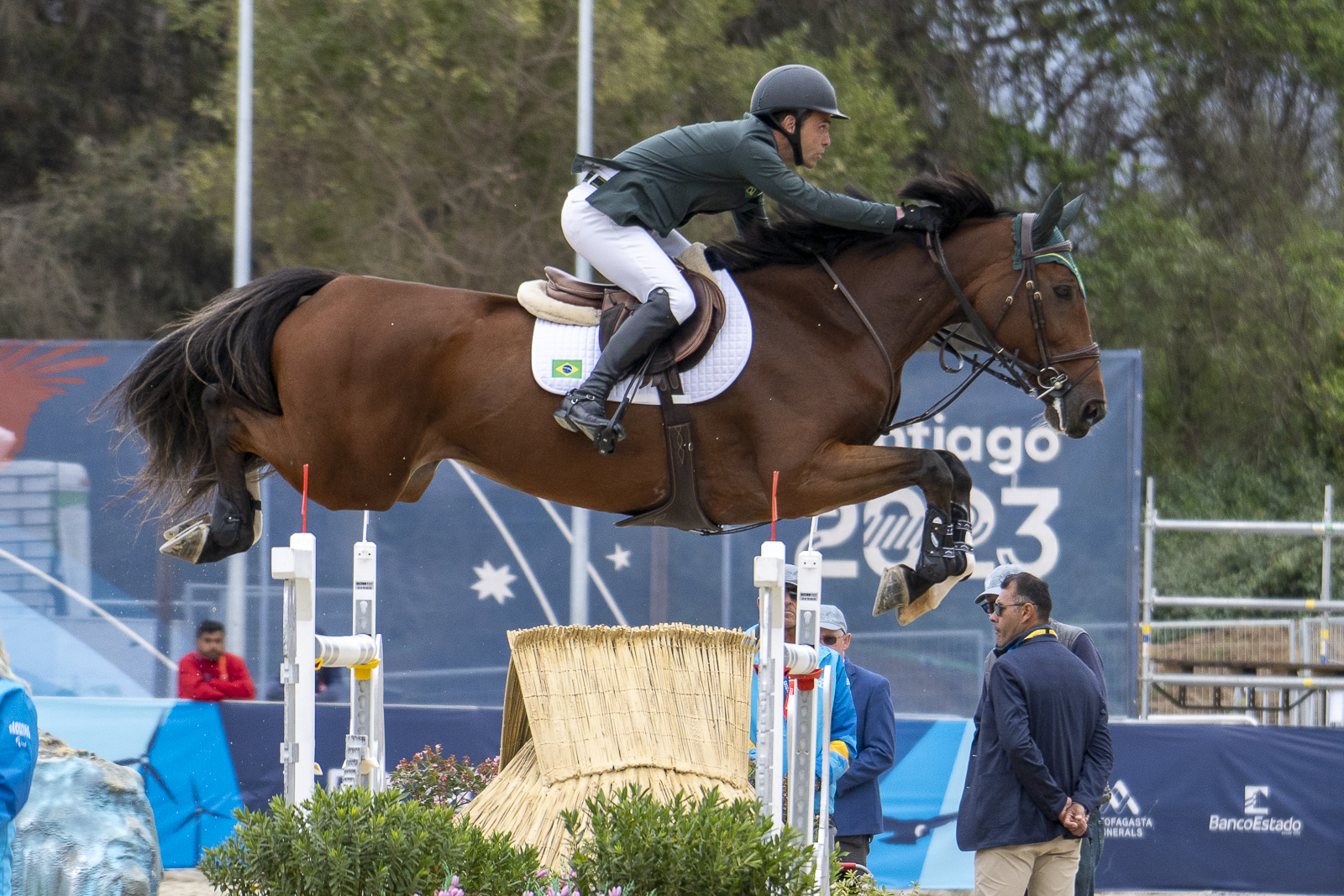 Juegos Panamericanos en Quillota salto ecuestre