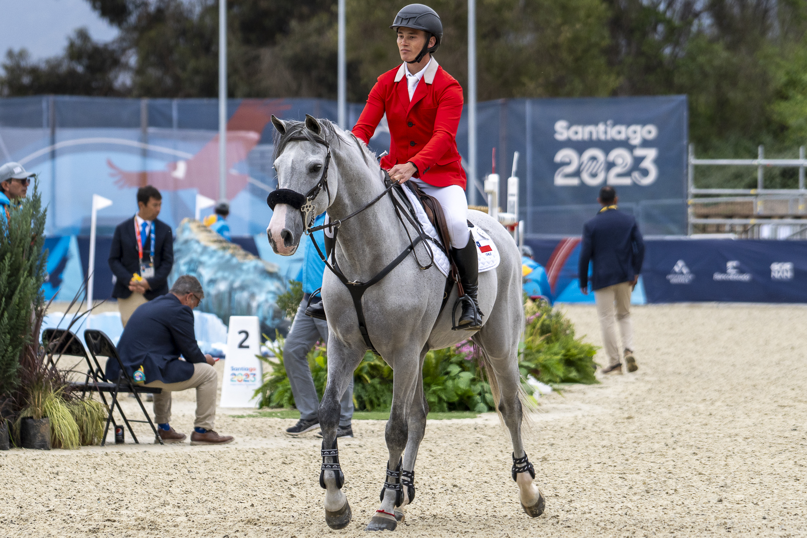 Juegos Panamericanos en Quillota salto ecuestre