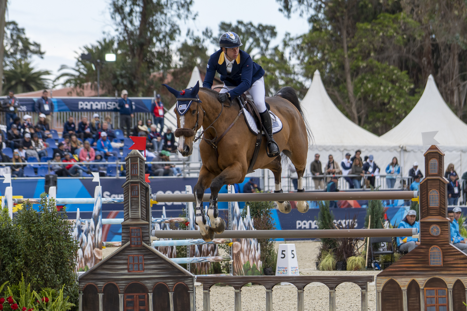 Juegos Panamericanos en Quillota salto ecuestre