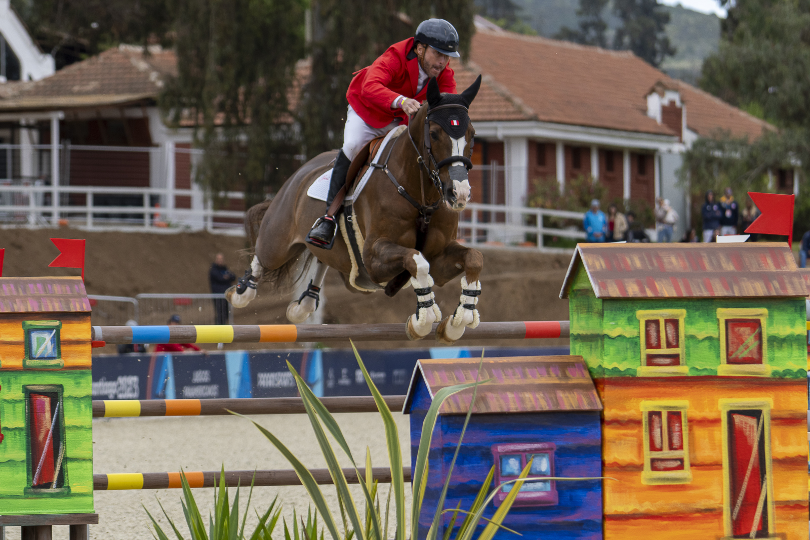 Juegos Panamericanos en Quillota salto ecuestre