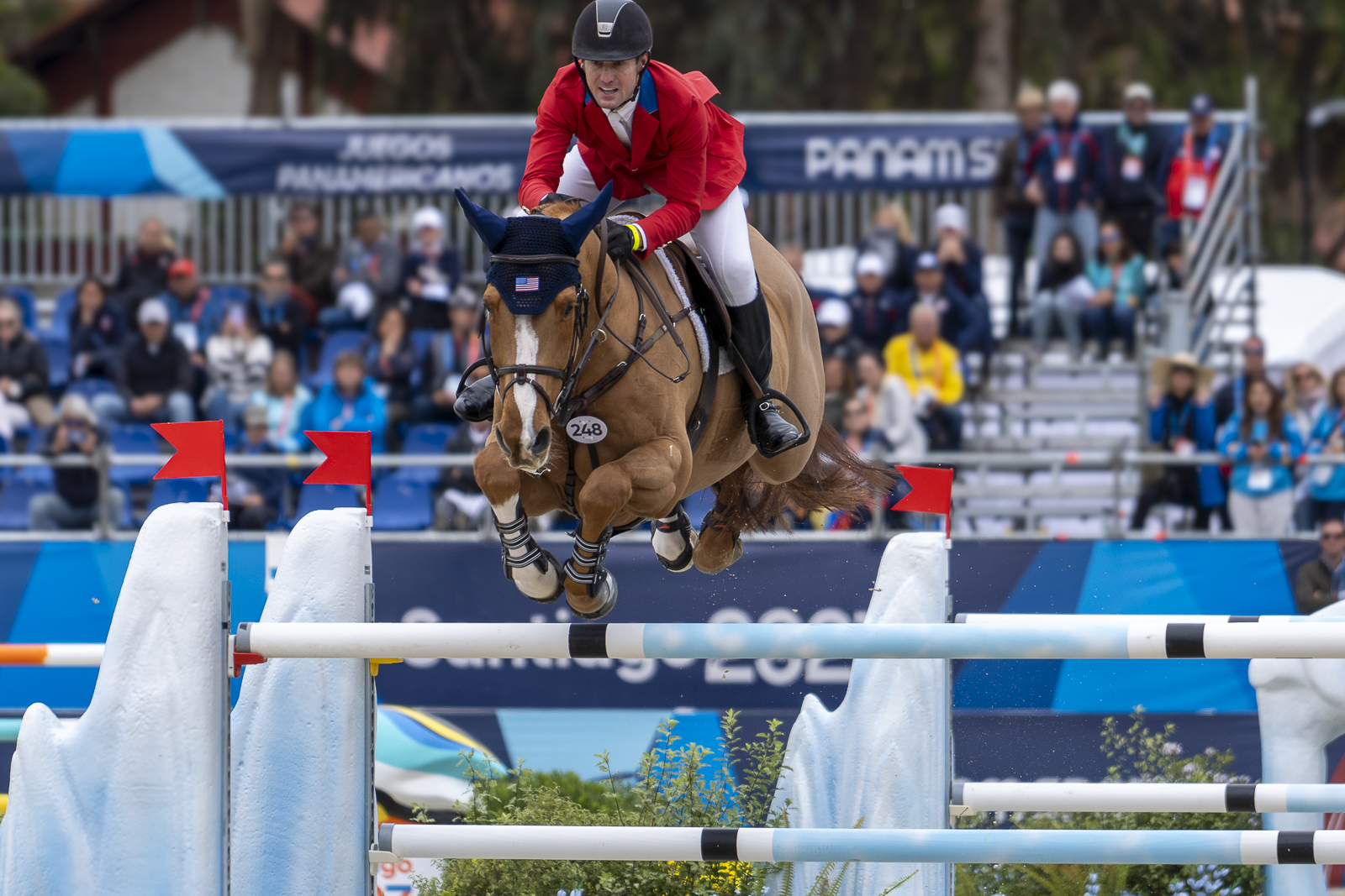 Juegos Panamericanos en Quillota salto ecuestre