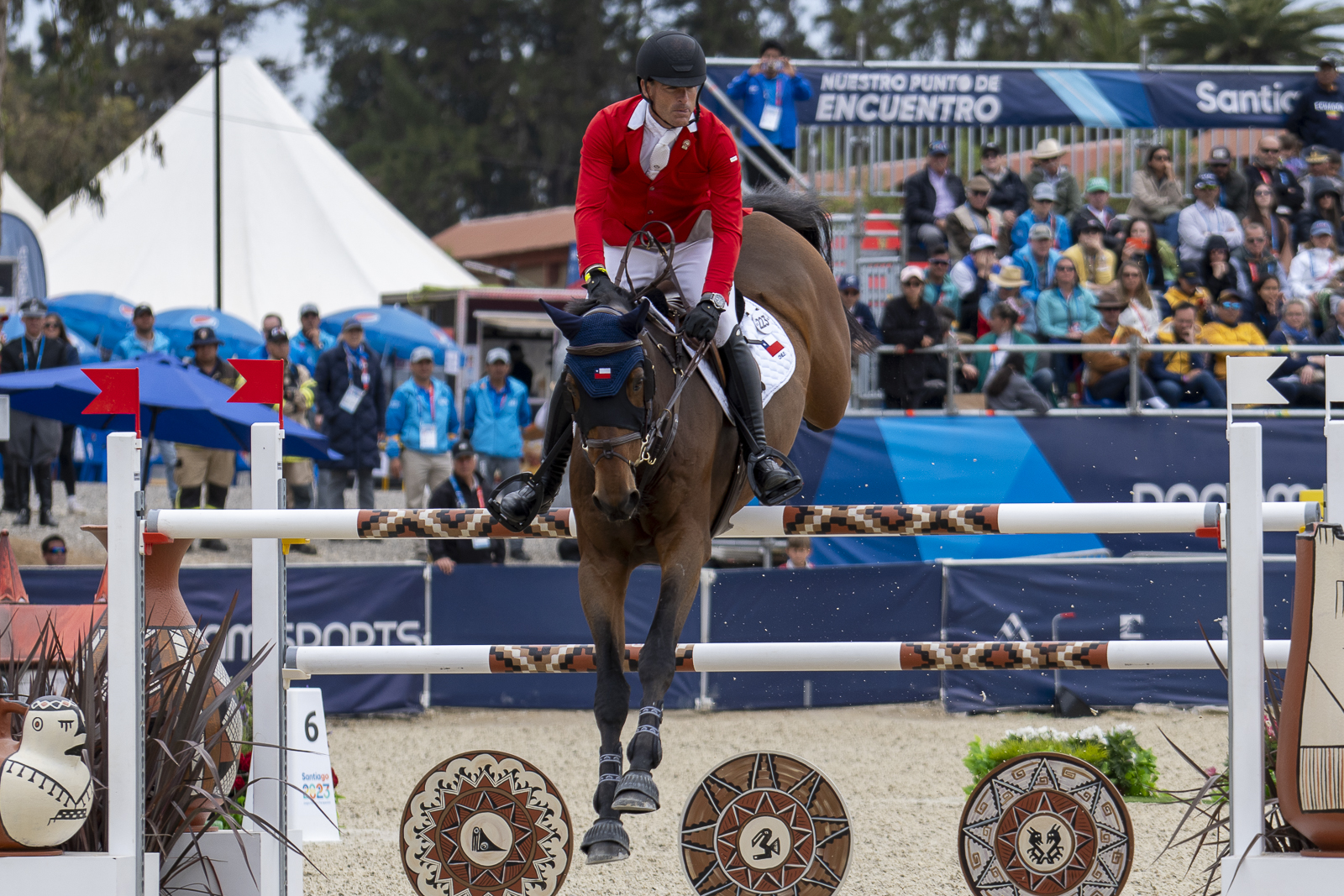 Juegos Panamericanos en Quillota salto ecuestre