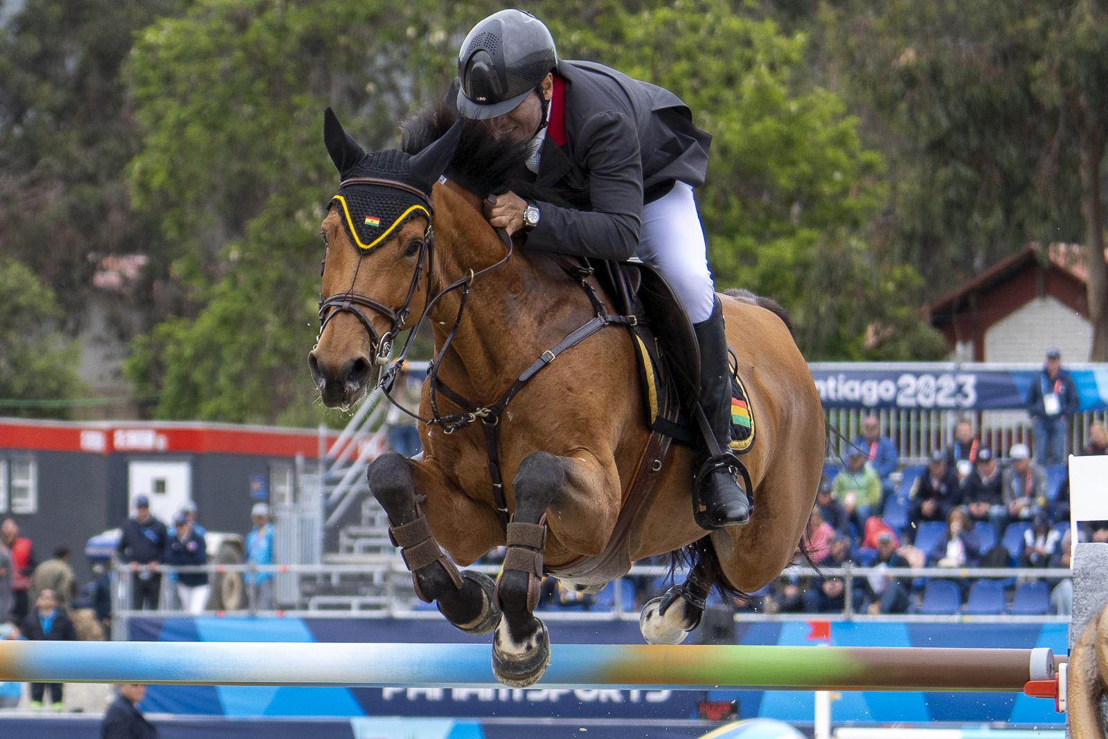 Juegos Panamericanos en Quillota salto ecuestre