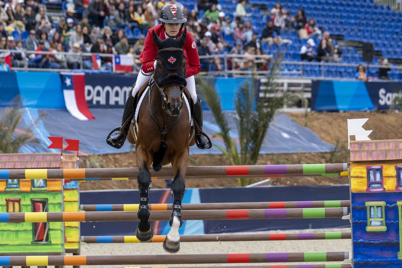 Juegos Panamericanos en Quillota salto ecuestre 1