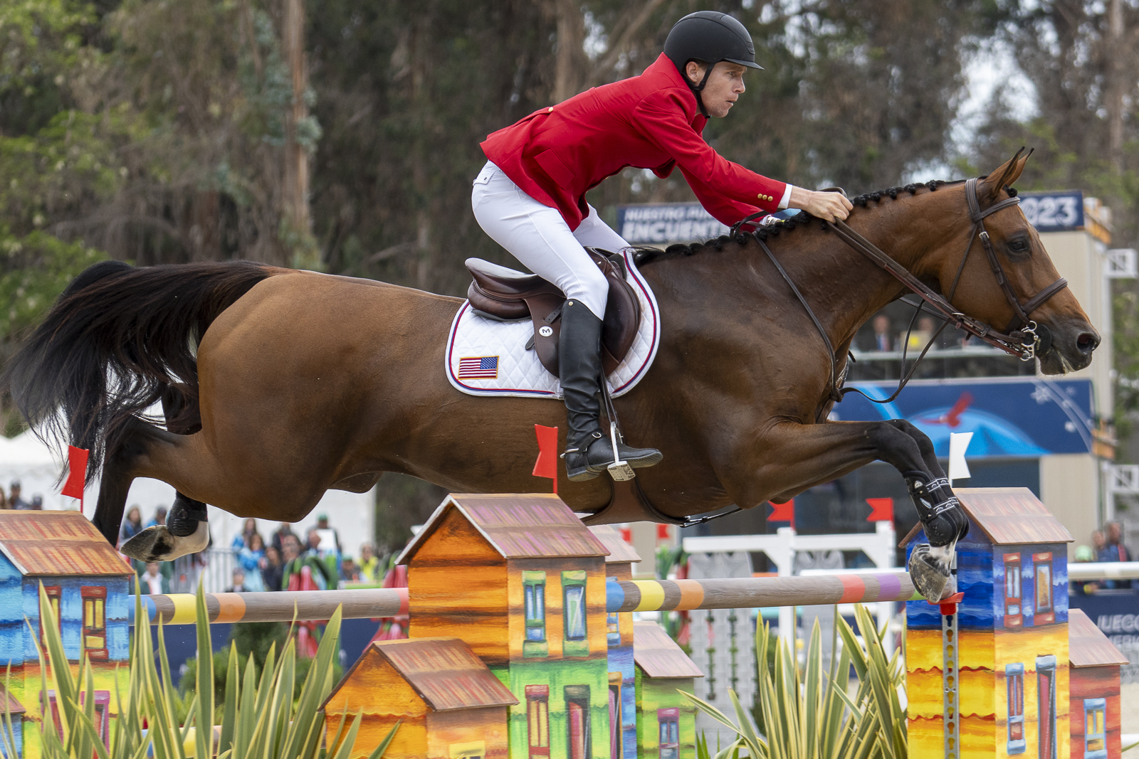 Juegos Panamericanos en Quillota salto ecuestre