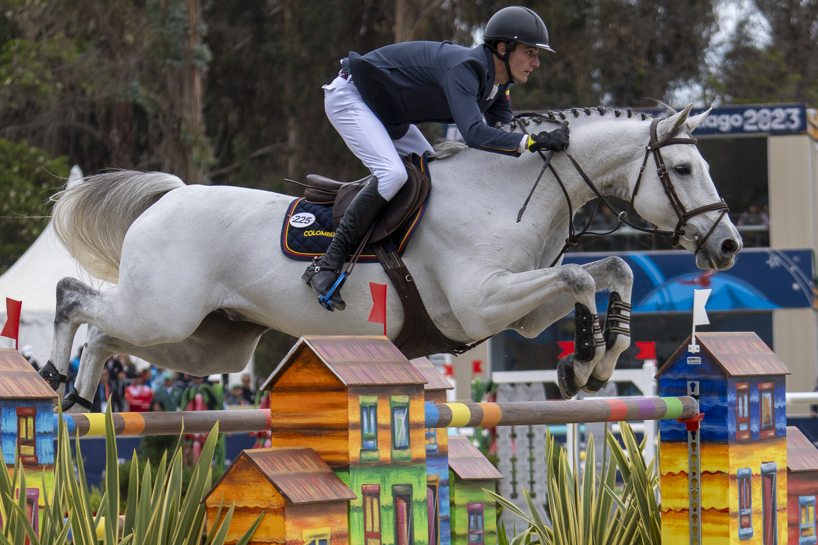 Juegos Panamericanos en Quillota salto ecuestre