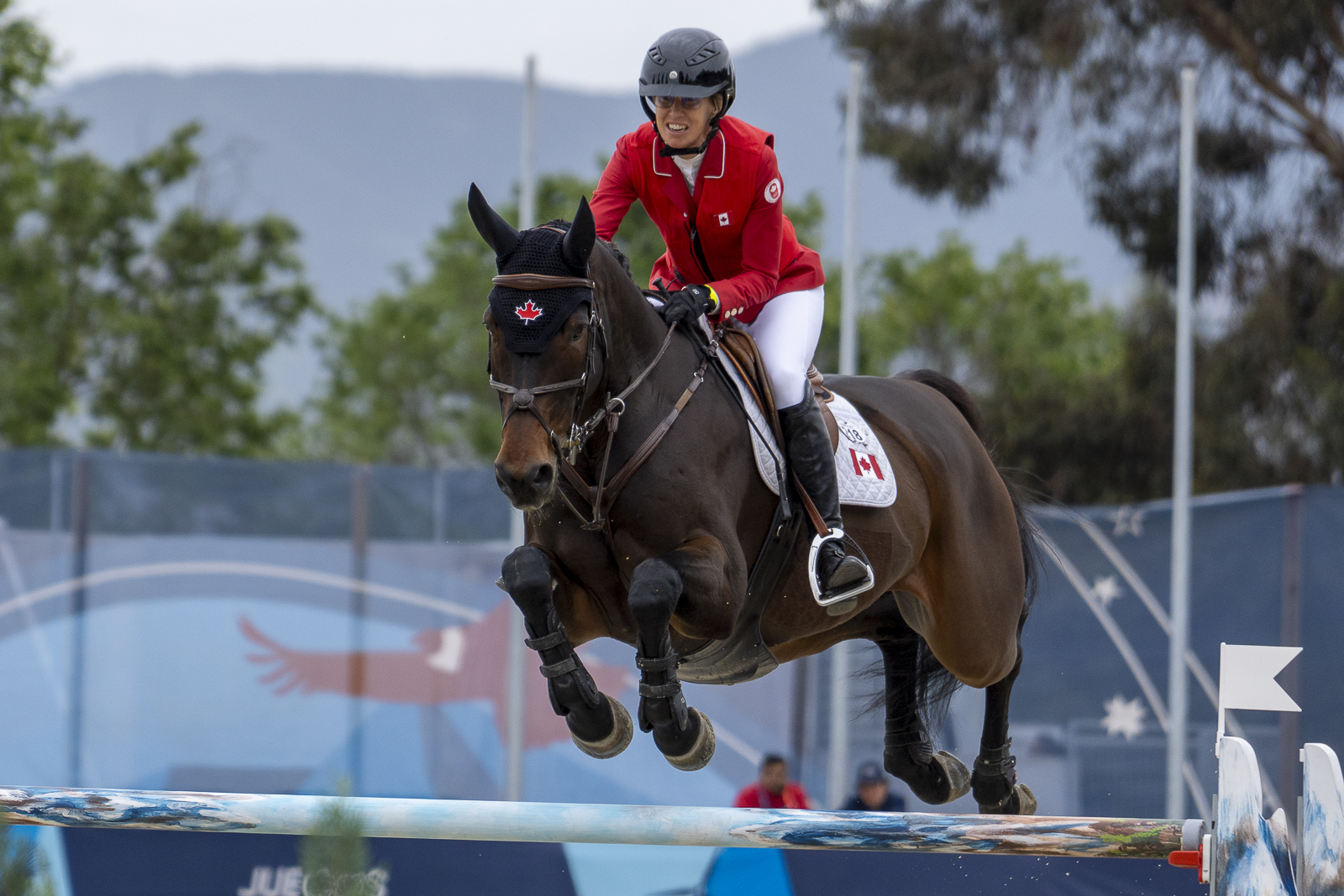 Juegos Panamericanos en Quillota salto ecuestre