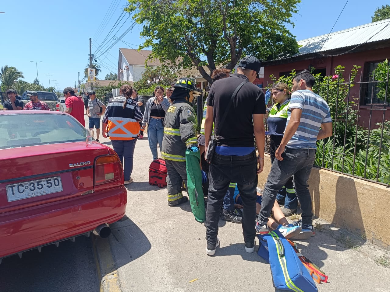 Quillota Accidentes en la avenida Condell dejaron cinco lesionados