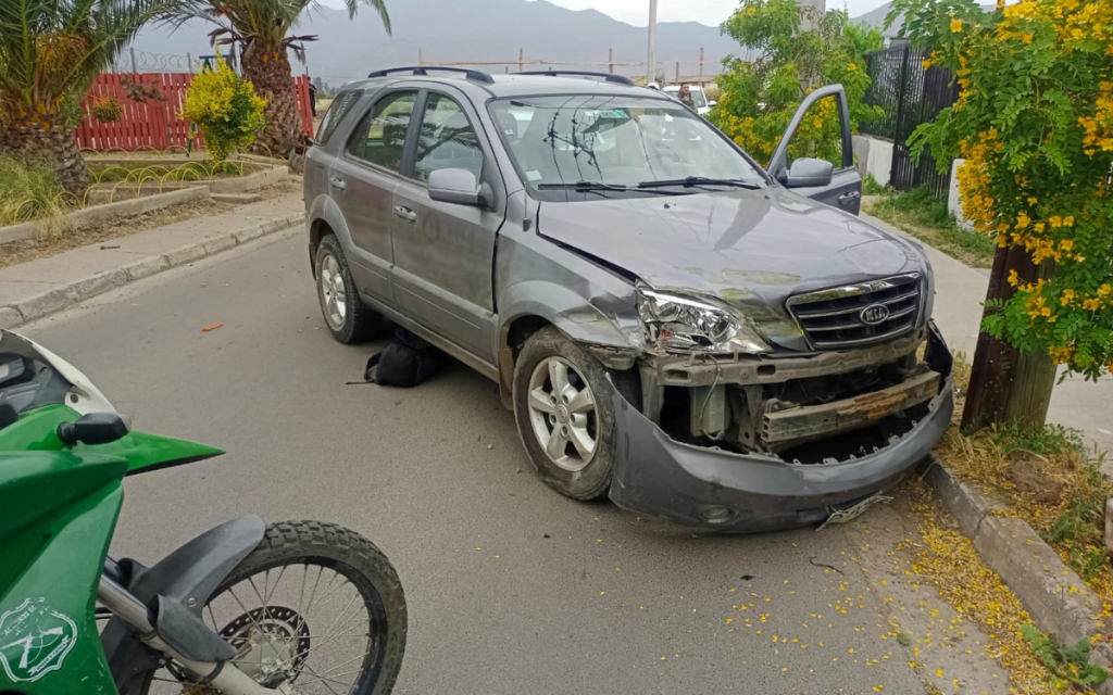 Quillota: En tiempo récord Carabineros recuperó auto robado