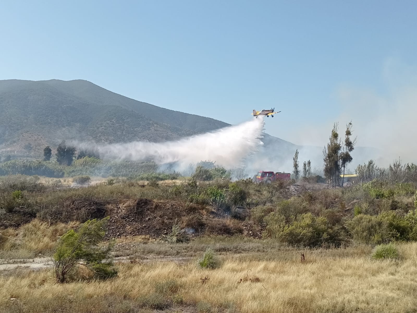 Quillota Indagan participación de terceros en 10 incendios ocurridos en una semana