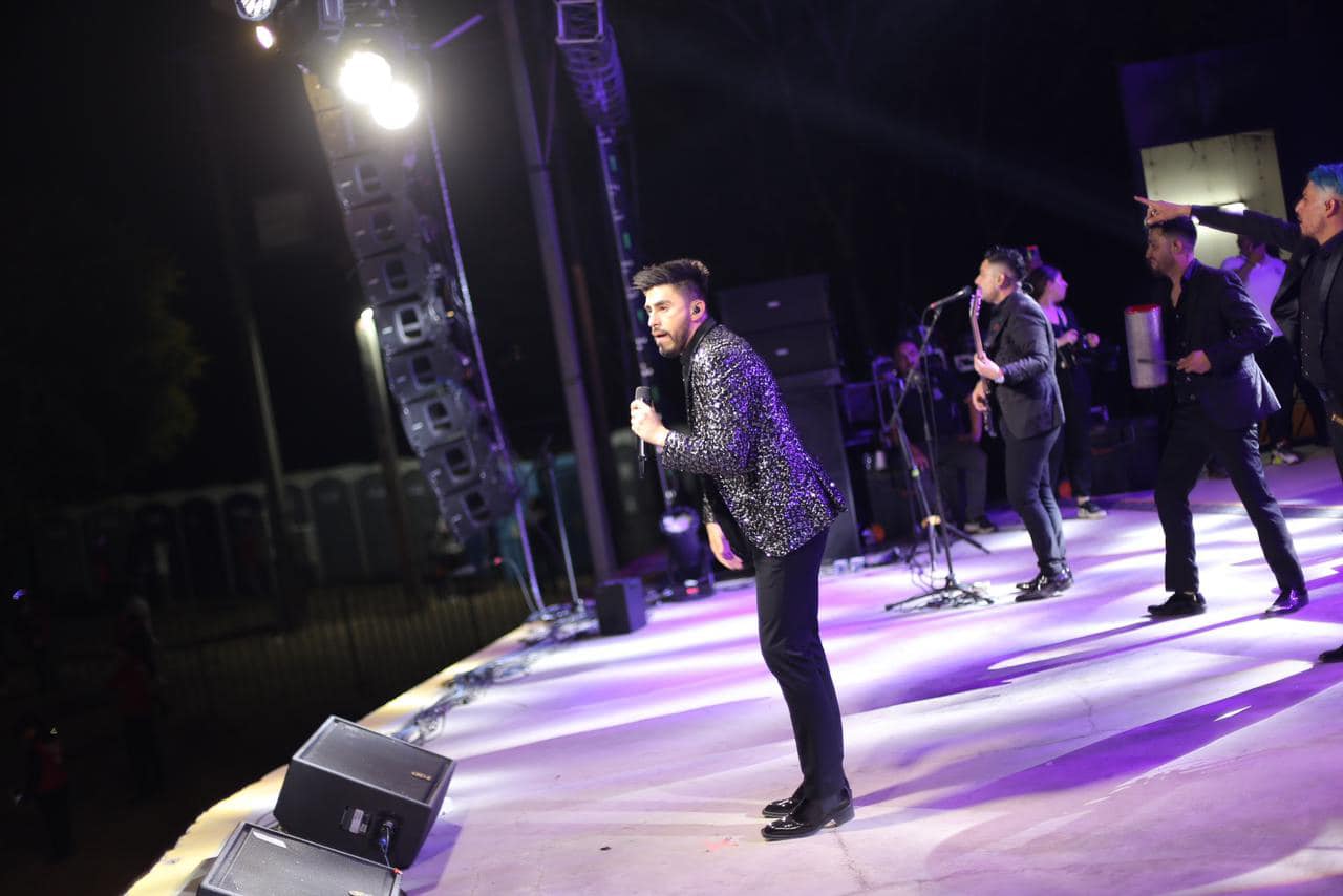 Las fotos del show de Noche de Brujas en La Calera por el Año Nuevo