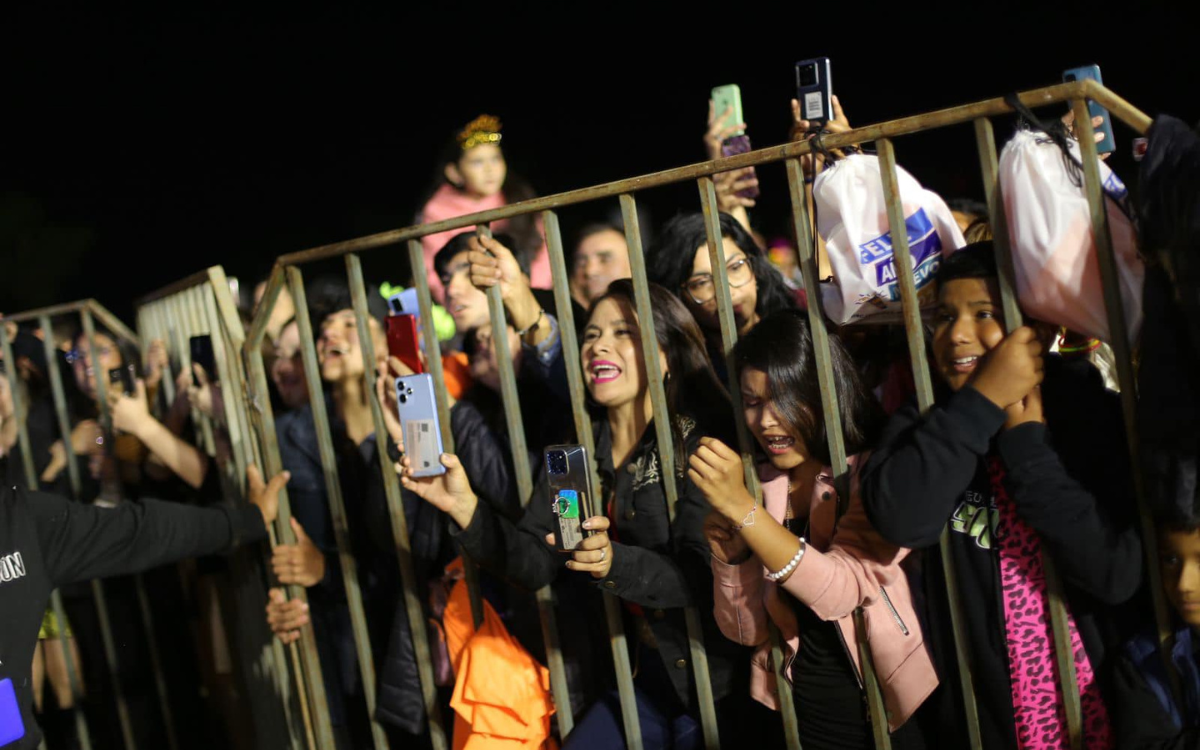 Las fotos del show de Noche de Brujas en La Calera por el Año Nuevo