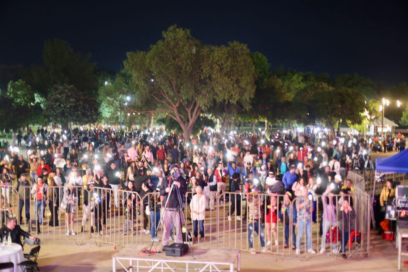 Las fotos del show de Noche de Brujas en La Calera por el Año Nuevo