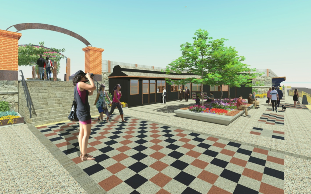 Así quedará la plaza y paseo Estación de La Ligua con remodelación