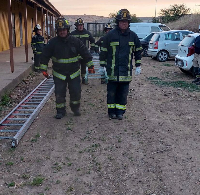 Actualmente la Brigada funciona en dependencias de la ex Escuela de Manzanar.