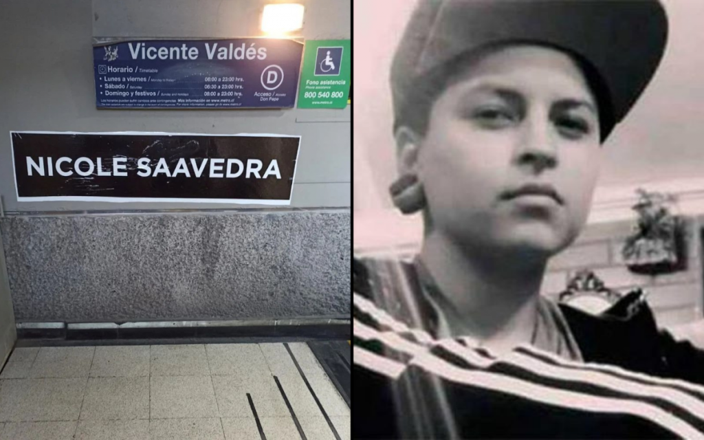 Por Nicole Saavedra: Coordinadora Feminista cambió nombre de una estación del Metro de Santiago