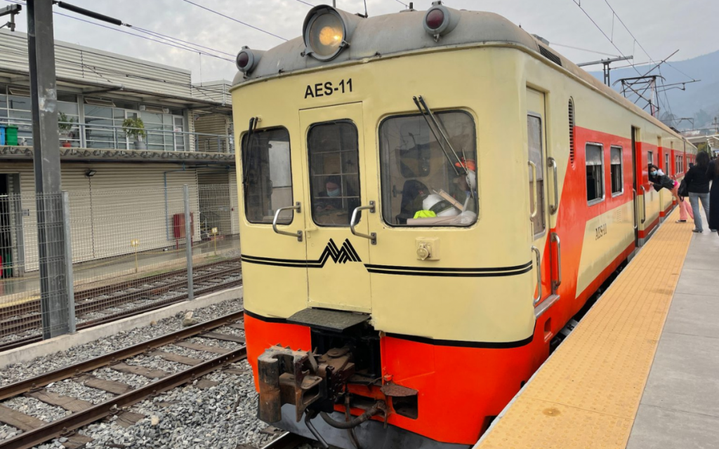 Antiguo Tren AES-11 visitará la Estación Limache de EFE Valparaíso