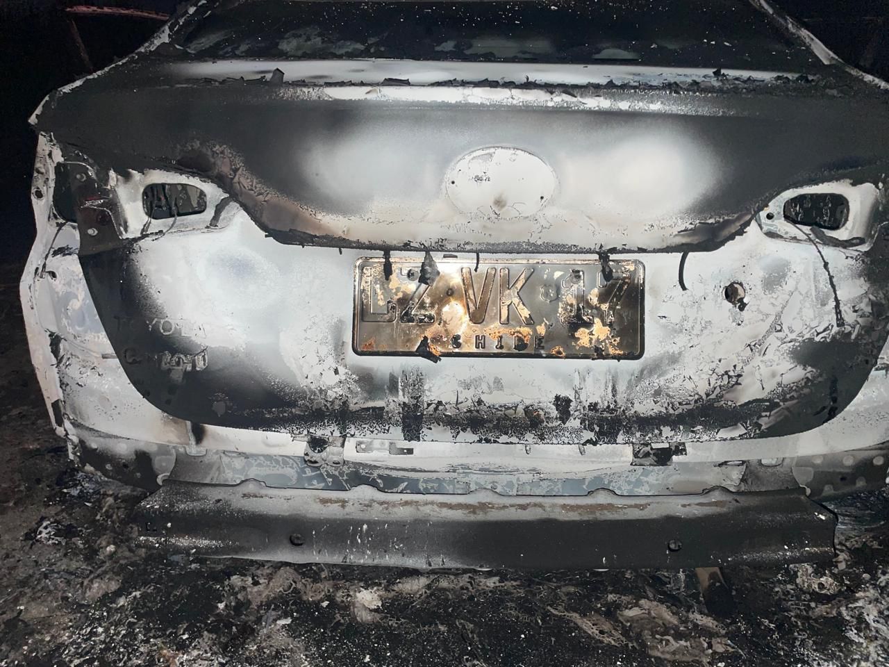 En Quillota asaltaron a chofer y le robaron colectivo vehículo apareció quemado