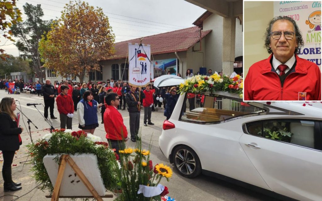 Nogales le dio un emotivo adiós al fallecido profesor Abraham Parada Martínez