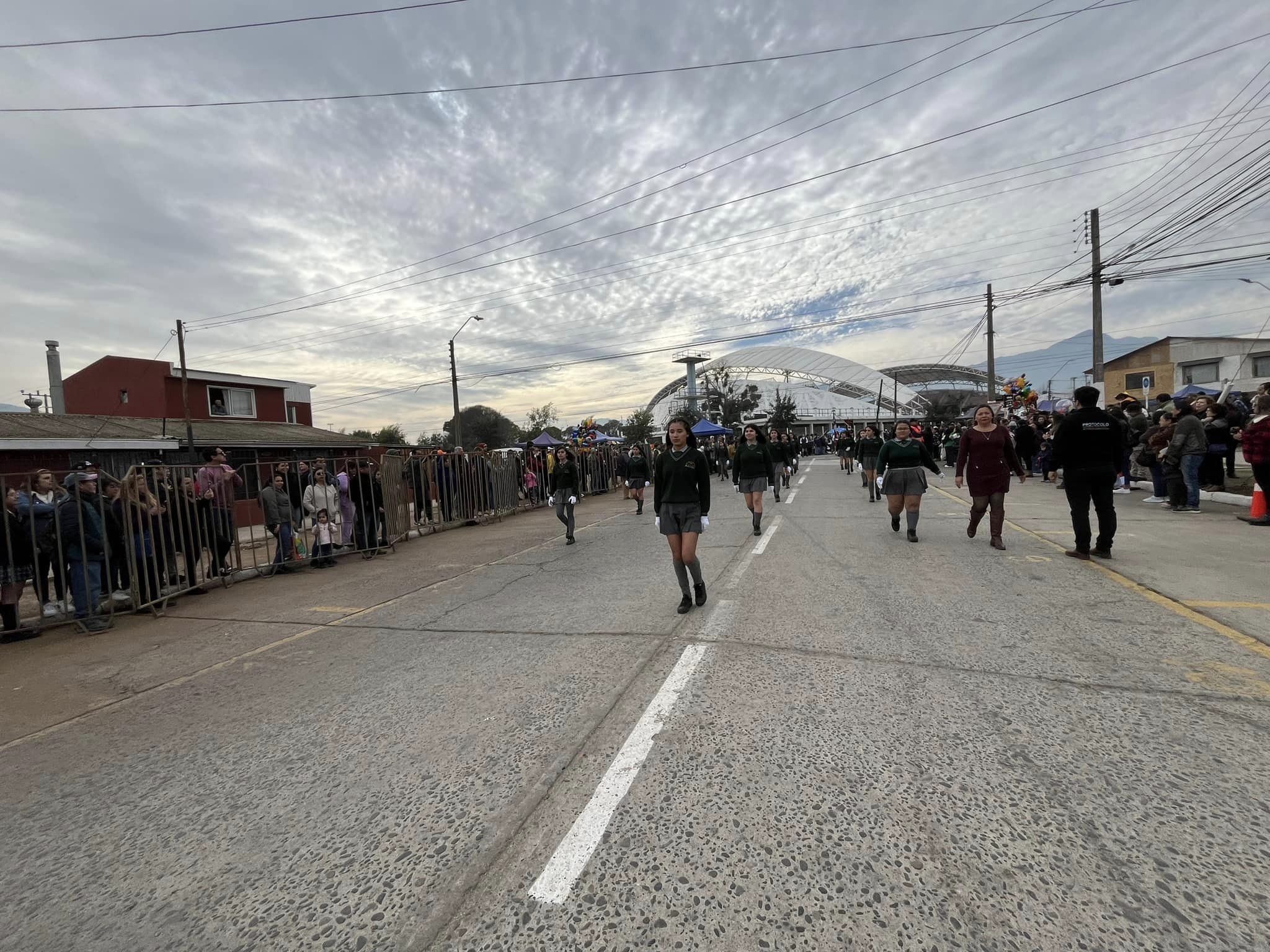 Realizan tradicional desfile por el aniversario 180 de La Calera