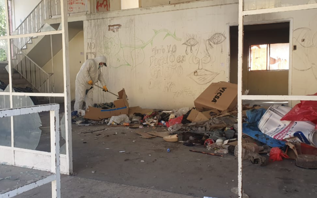 [VIDEO] Desalojan el edificio del ex Juzgado de Letras de La Calera