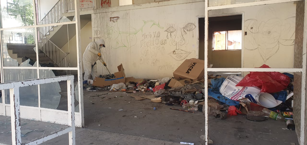 [VIDEO] Desalojan el edificio del ex Juzgado de Letras de La Calera