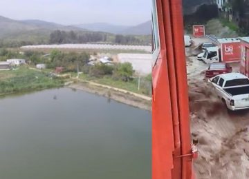 Embalse Santa Rosa, evacuación Limache