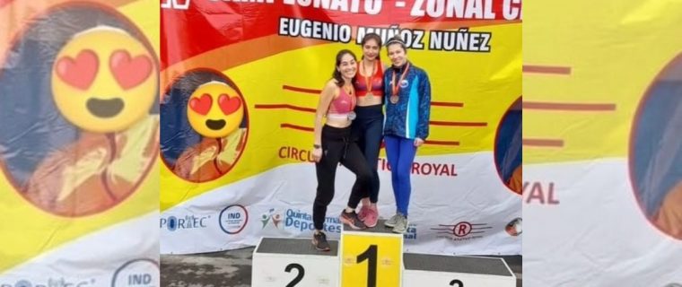 Camila Ugarte en atletismo