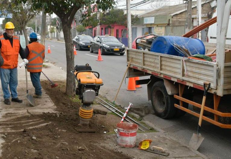 Instalan 141 nuevas luminarias soterradas en La Calera