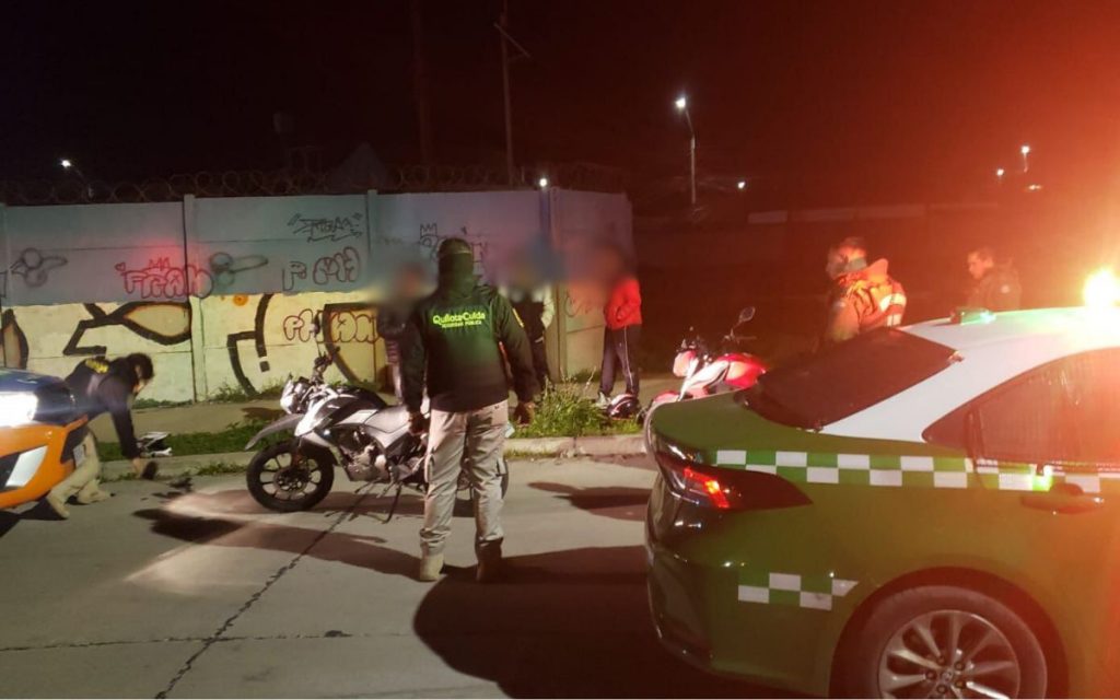 Incautan dos motos en fiscalización a carreras clandestinas en Quillota