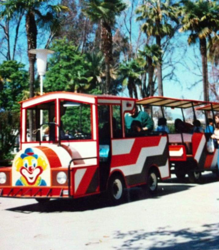 Tren que paseaba en Quillota