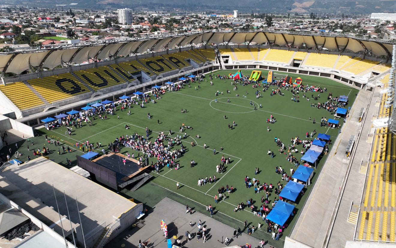 Día del Niño en el Estadio LFF  de Quillota