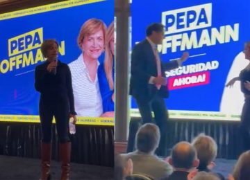 Hotuiti y Pepa bailan en encuentro con Evelyn Matthei en Viña