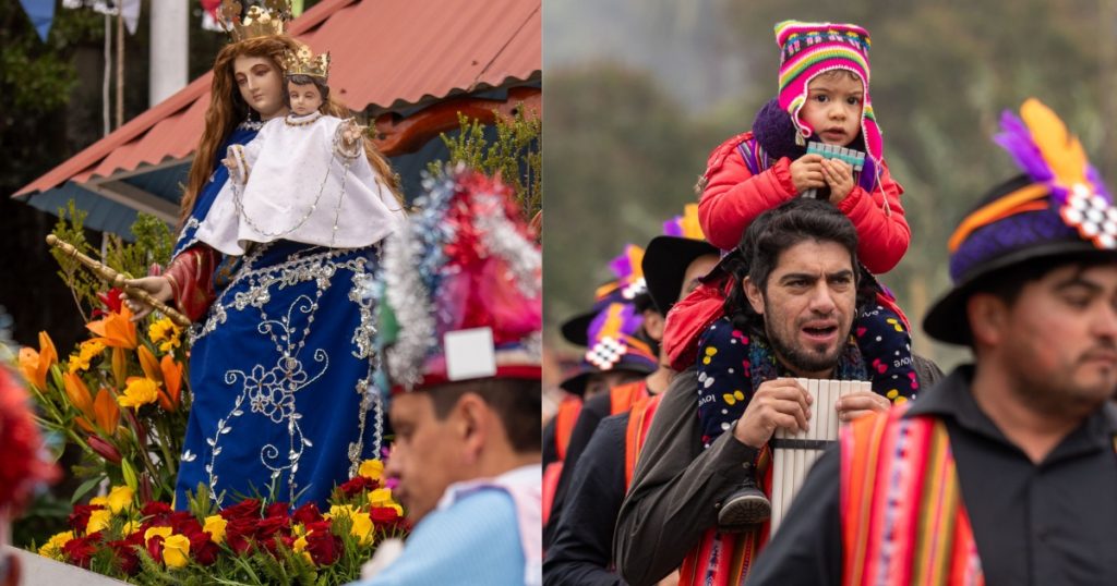 Imágenes de la devoción en la Virgen de Pocochay