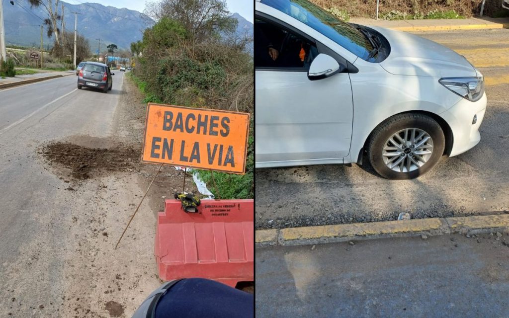 Quillota: Crecen críticas por mal estado de ruta tras fatal accidente de motociclista