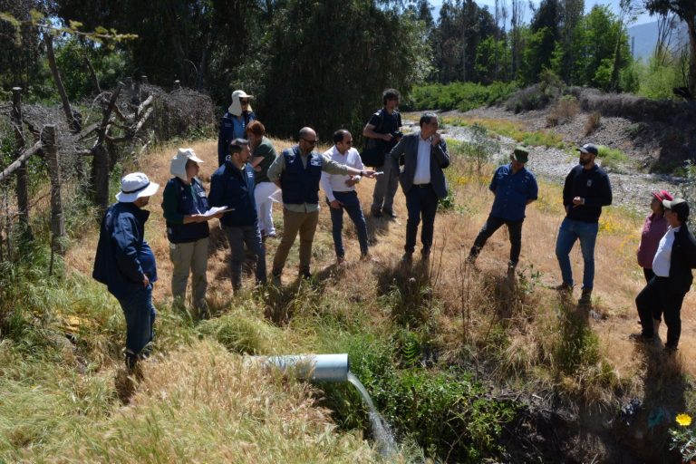 Segundo Ambiental Tribunal visitó la planta de tratamiento de aguas servidas de El Melón en noviembre de 2023