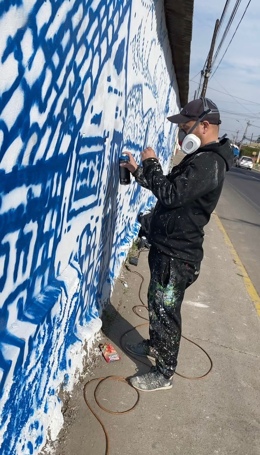 Mural de tradicional loza en La Cruz sigue generando emociones 