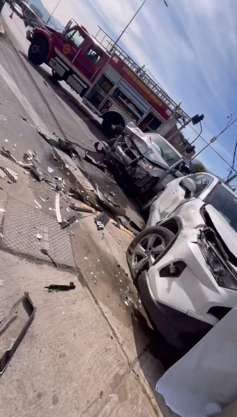 Colisión de alta energía deja tres heridos en Quillota