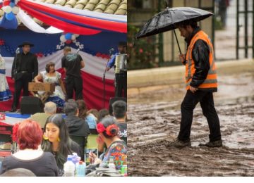 Lluvias de Fiestas Patrias en la Región de Valparaíso