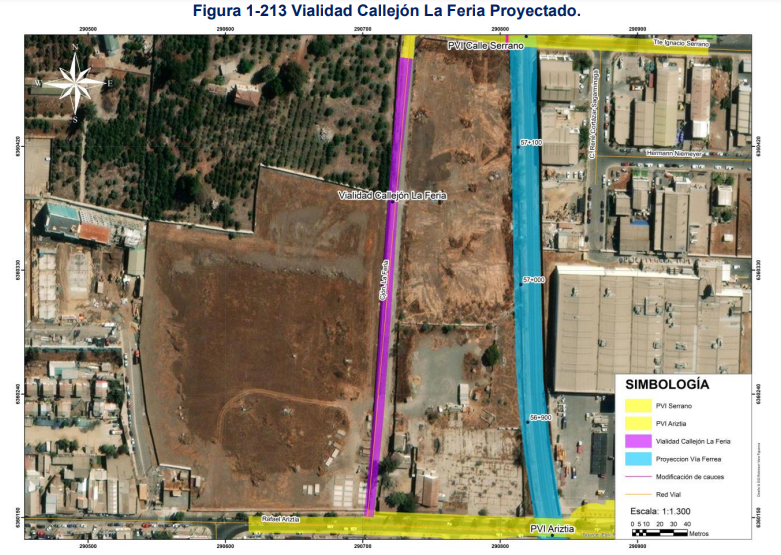 Extensión metro a La Calera paso nivel