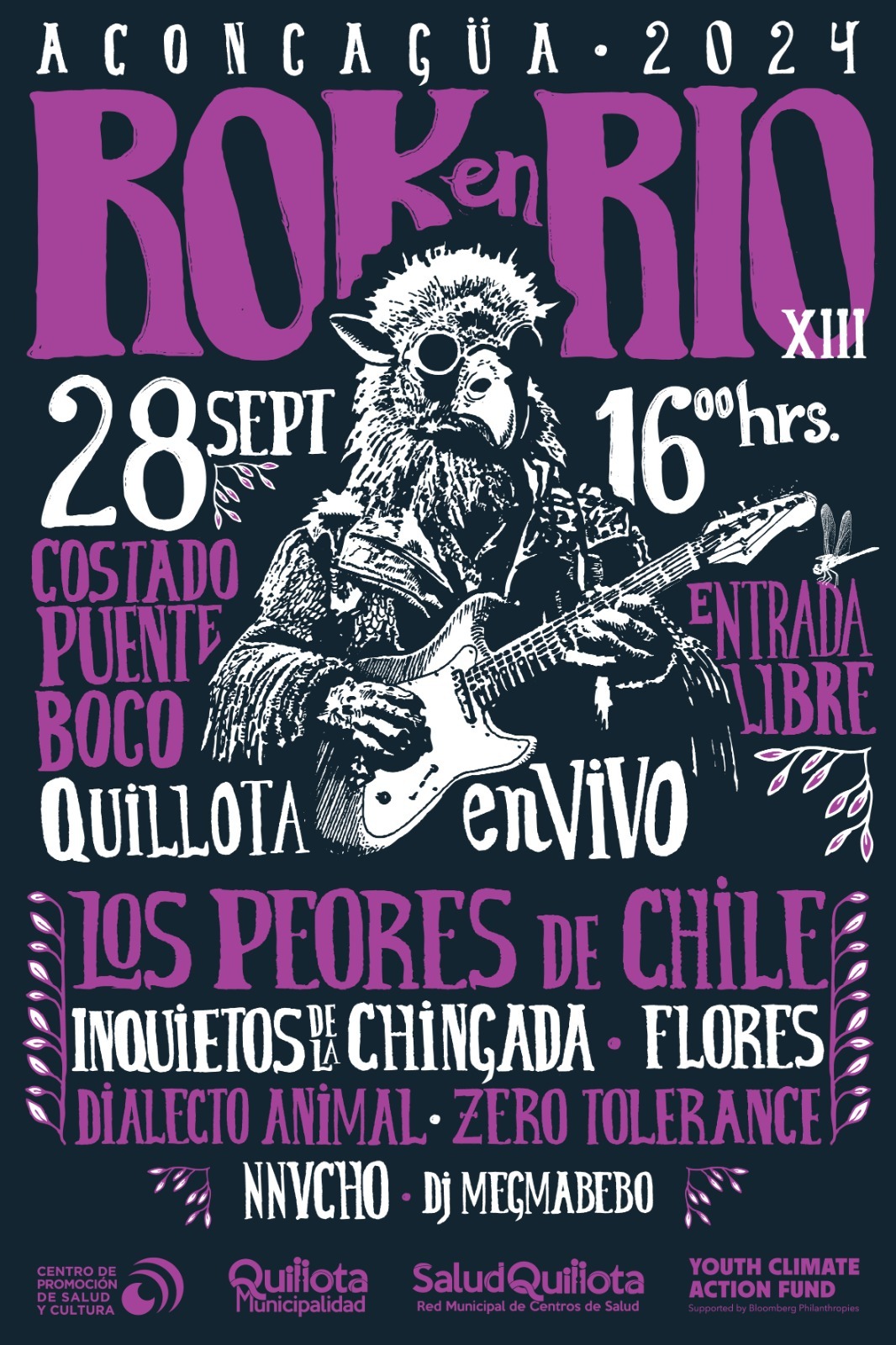 Rock en Río Aconcagua 2024 Quillota Parrilla artística