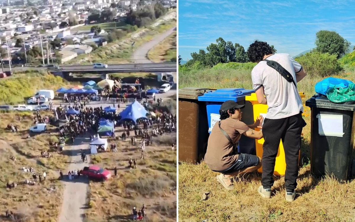 Rock en Río Aconcagua cumplió en Quillota y dejó más limpio el entorno natural