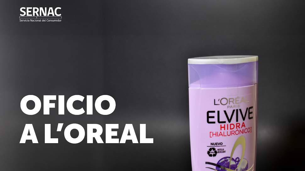 Sernac oficia a L'Oréal usuarias de productos reportan caída abundante de cabello