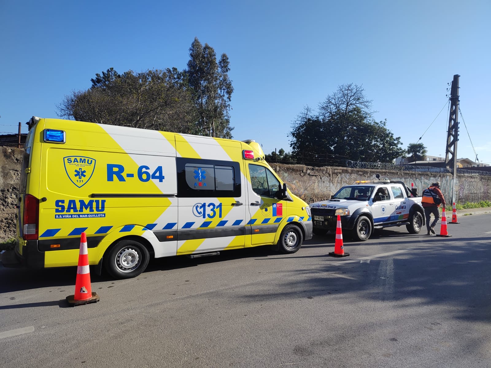 [VIDEO] Atropello en Quillota dejó cuatro personas lesionadas