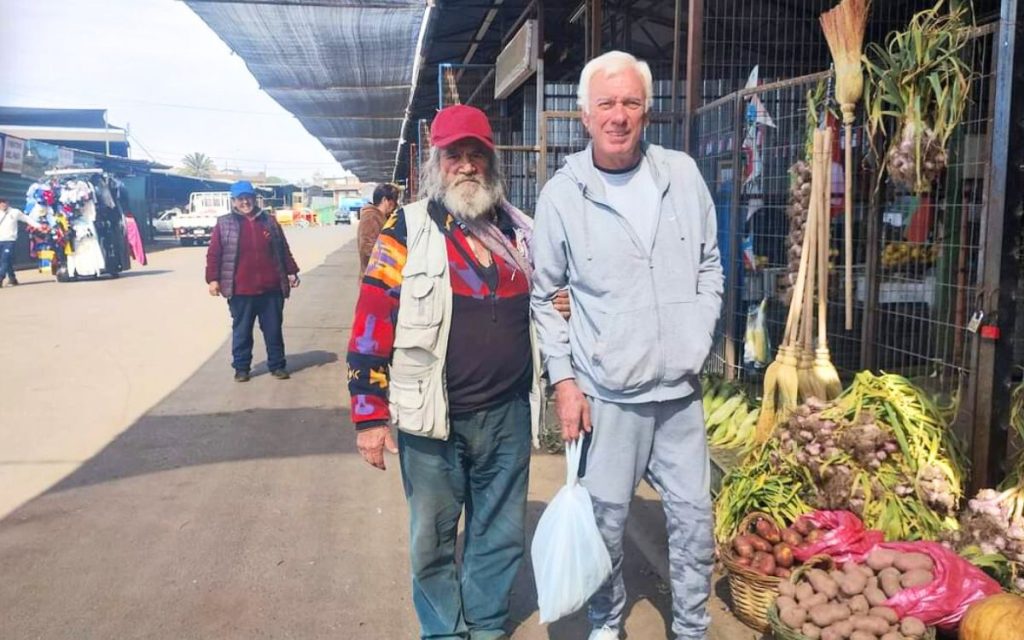 Así fue la visita de Antonio Vodanovic a la Feria Mayorista de La Calera