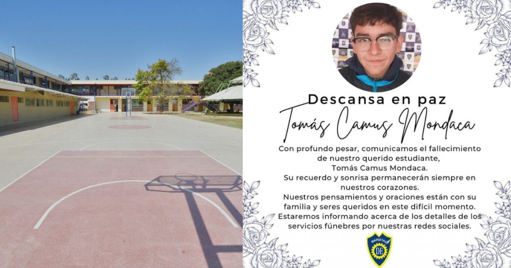 Colegio Diego Echeverría despide a alumno que falleció tras accidente en moto