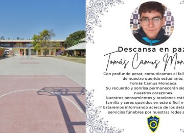 Colegio Diego Echeverría despide a alumno que falleció tras accidente en moto